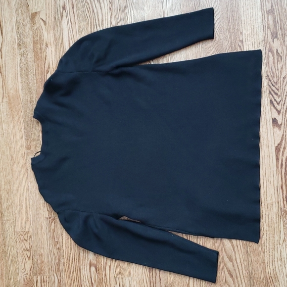 (M) Simply Vera Verawang Heavy Knit Nylon Blend Sweater Beaded Neckline Evening - Picture 9 of 9